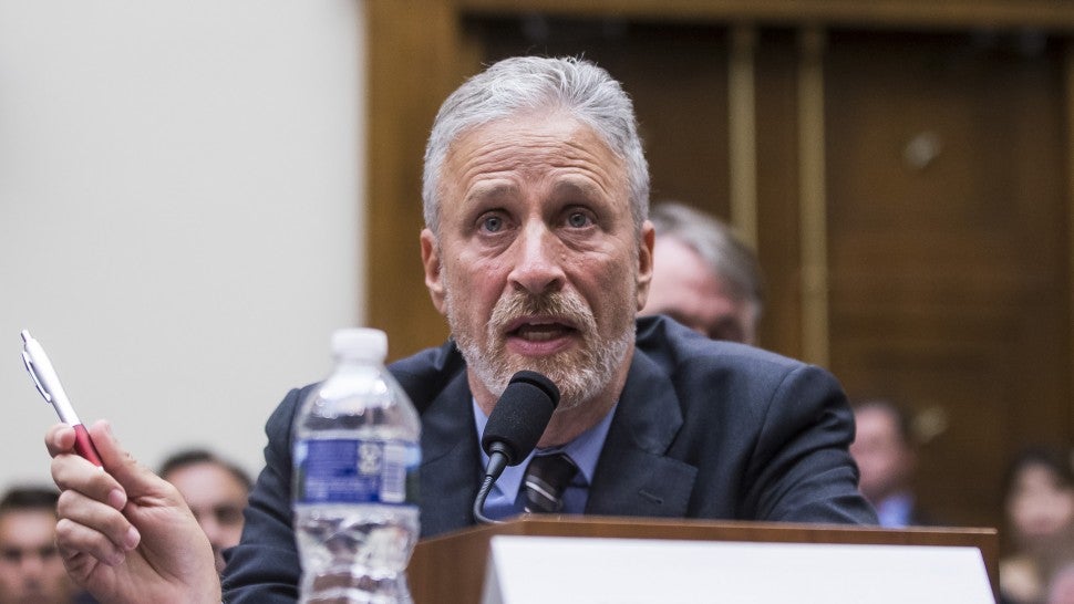 Jon Stewart Breaks Down at Hearing on 9/11 Responders Bill: 'You Should Be Ashamed of Yourselves'