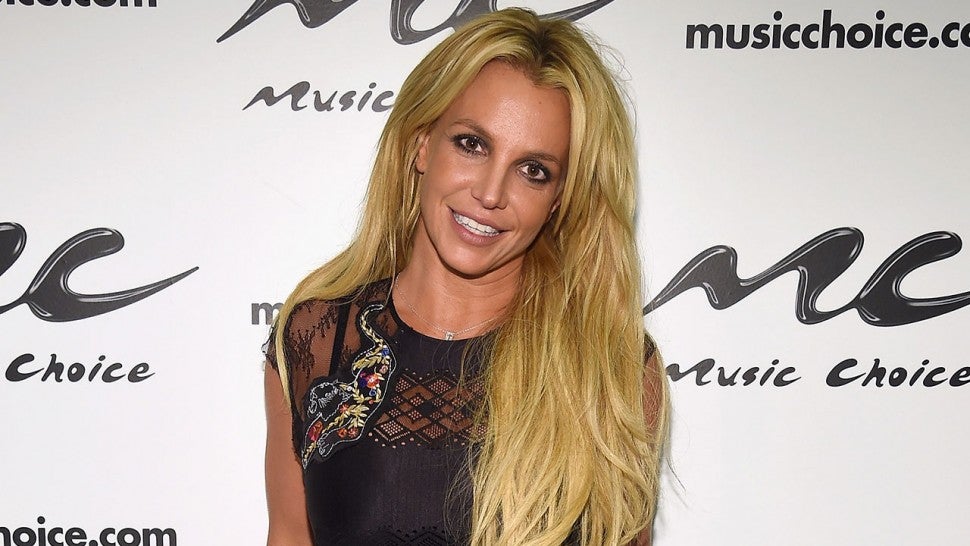 Britney Spears at Music Choice in NYC in 2016
