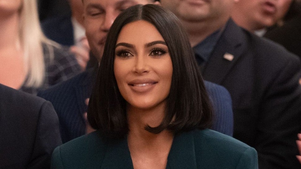 Kim Kardashian at The White House