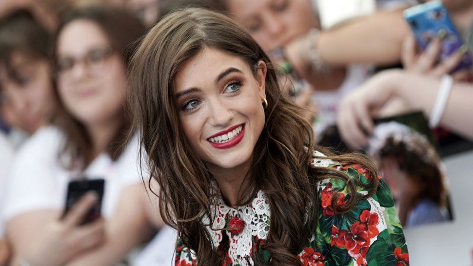 Natalia Dyer in Italy on july 21