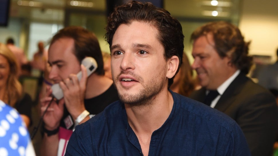  Kit Harington representing Mencap attends BGC Charity Day at One Churchill Place on September 11, 2019 in London, England.