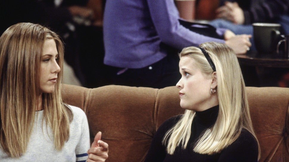 jennifer aniston and reese witherspoon on friends
