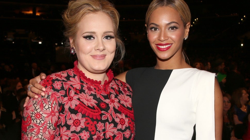Adele and Beyonce