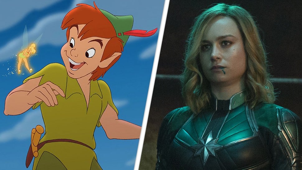 Disney+, Peter Pan, Captain Marvel