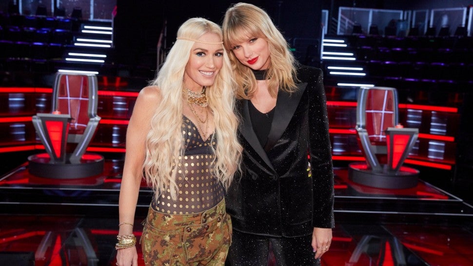 The Voice Gwen Stefani Tells Taylor Swift Which Sia Hit