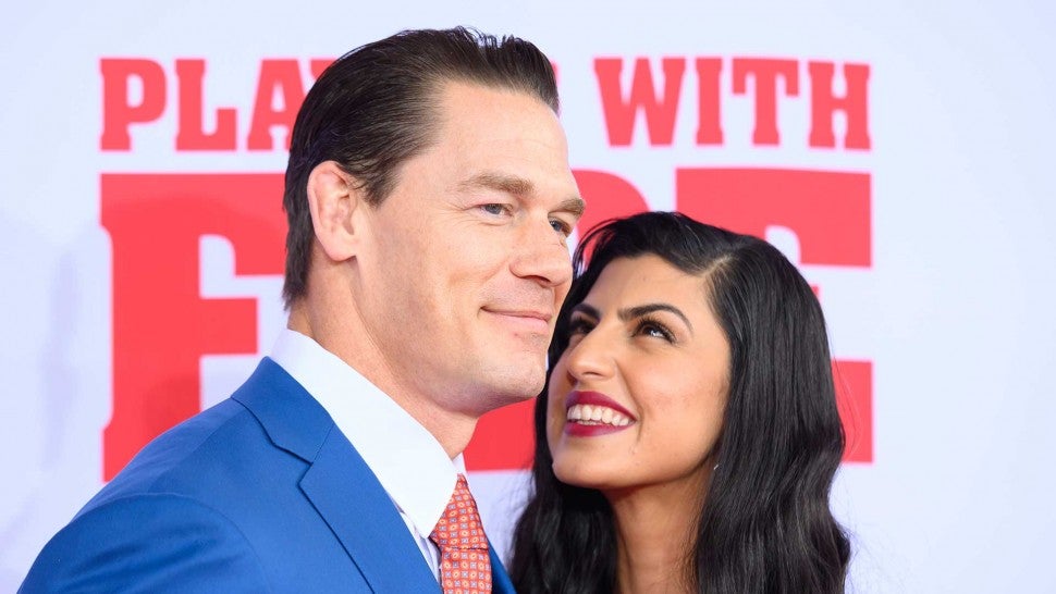 ET spoke with Cena on the red carpet