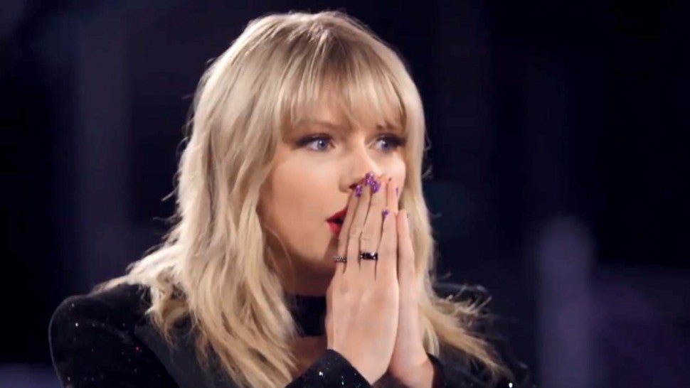 Taylor Swift Gets Emotional After Hearing Tearful Voice