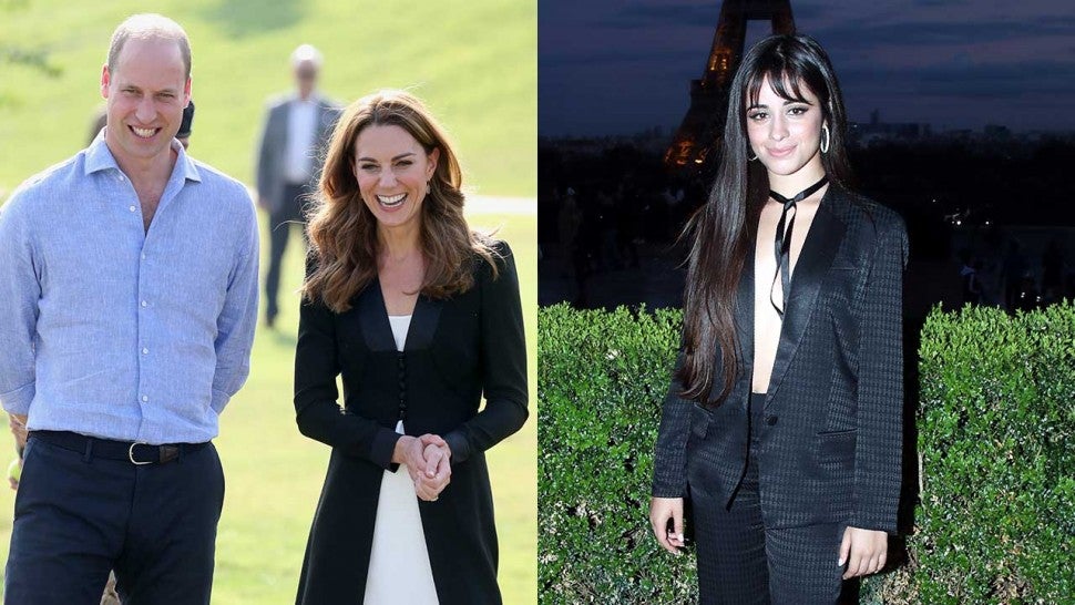 Prince William, Kate Middleton and Camila Cabello