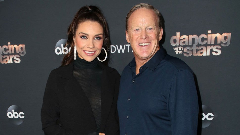 Jenna Johnson and Sean Spicer at "Dancing With The Stars" Season 28 Top 6 Finalists 