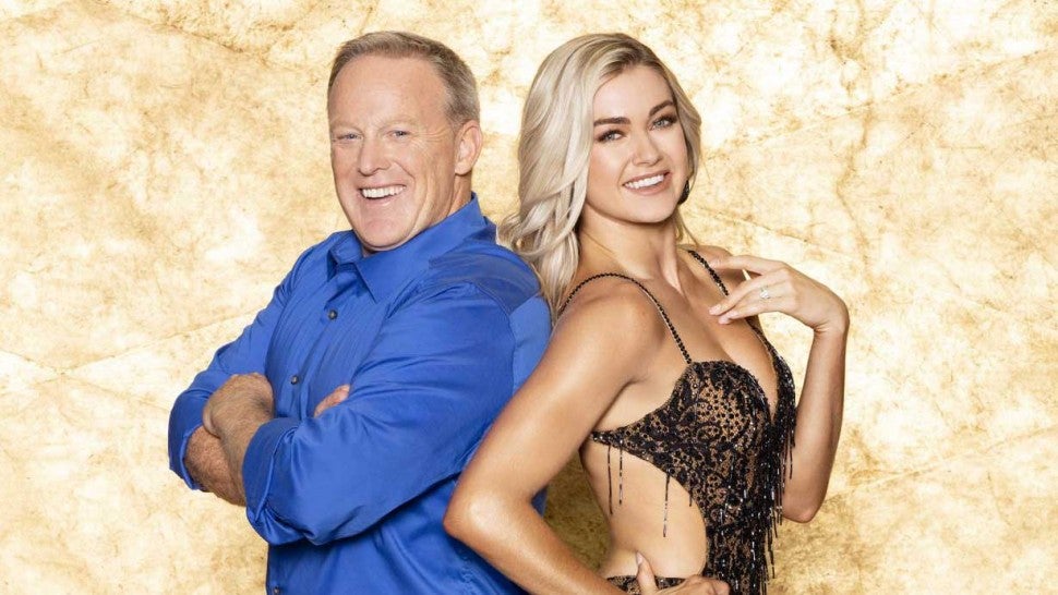 Sean Spicer and Lindsay Arnold DWTS
