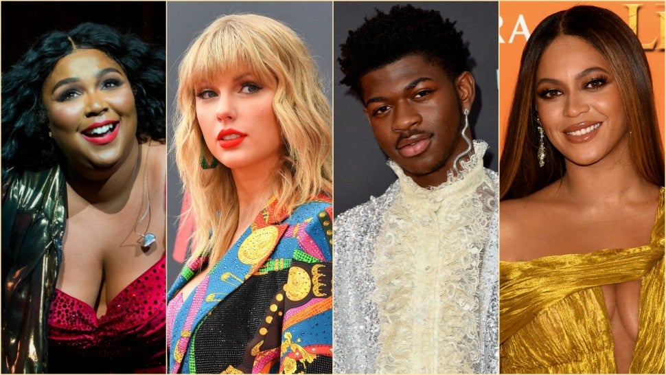 grammy nominations 2020 lizzo taylor swift lil nas x beyonce