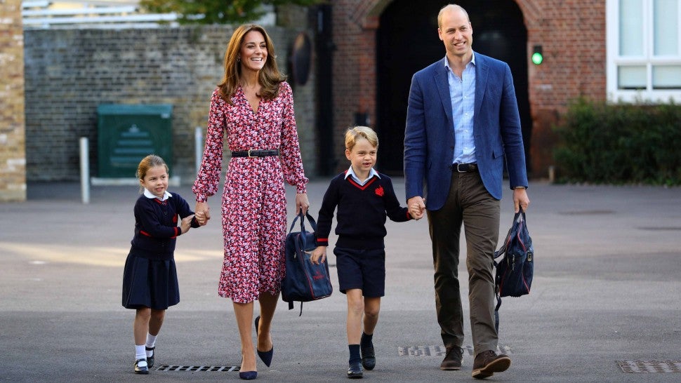 Prince George Prince William Kate Middleton Princess Charlotte