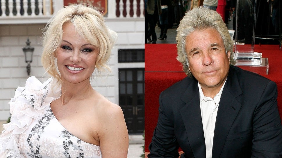 Pamela Anderson and Jon Peters - split