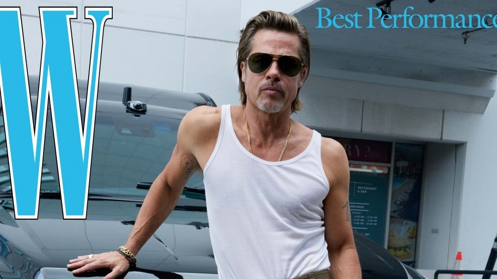 Brad Pitt W magazine