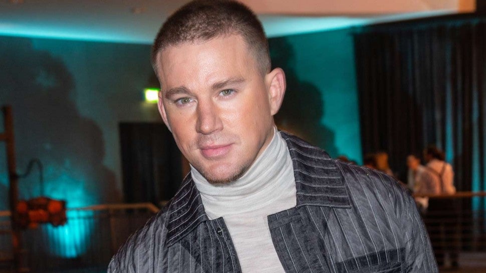 Channing Tatum at the premiere of the play "MAGIC MIKE LIVE" in Berlin in Jan. 2020.