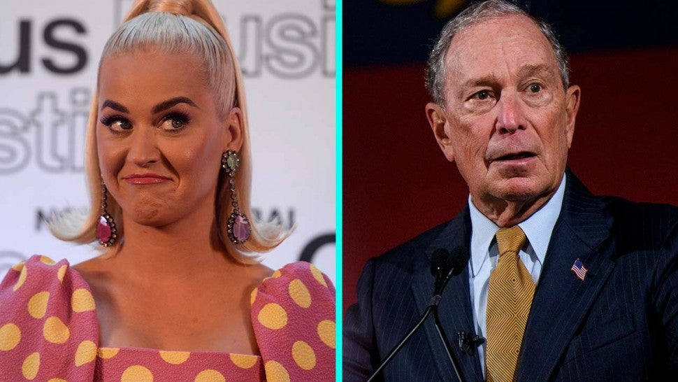 Katy Perry and Michael Bloomberg