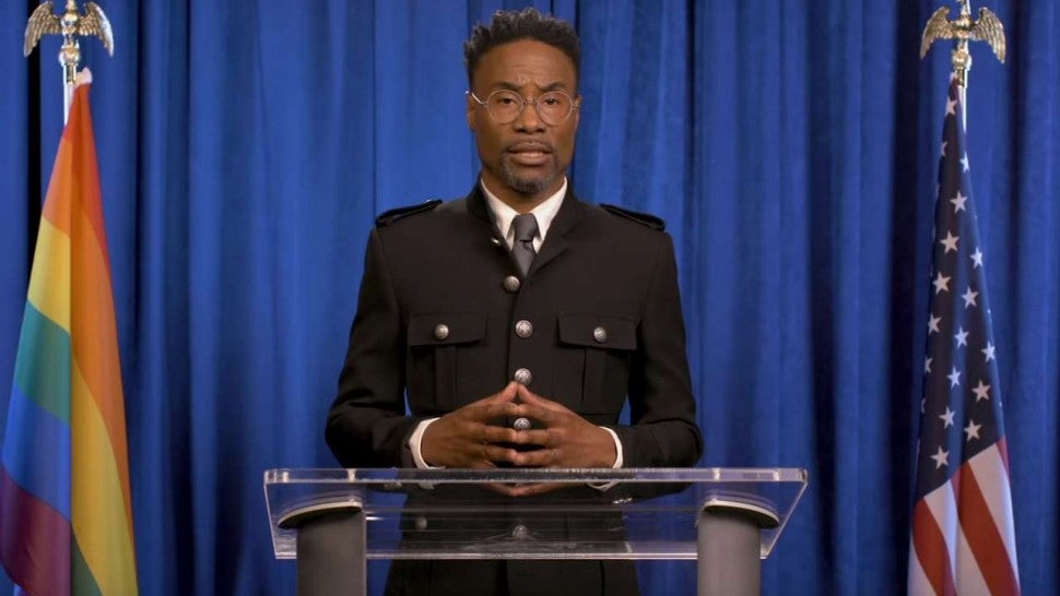 Billy Porter delivers the 2020 'LGBTQ State of the Union' Address