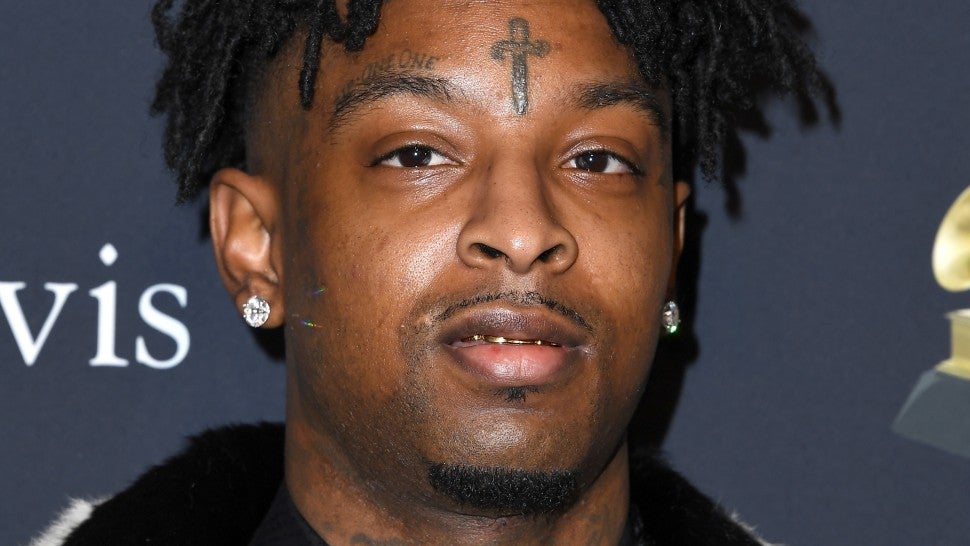 21 Savage at the Pre-GRAMMY Gala 