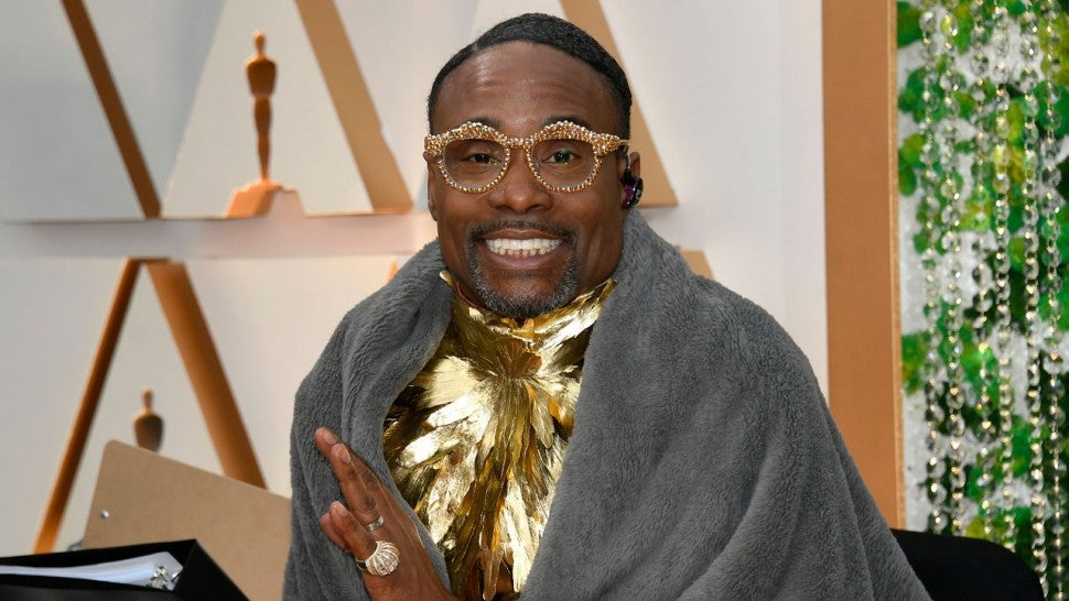Billy Porter at the 92nd Annual Academy Awards - rain