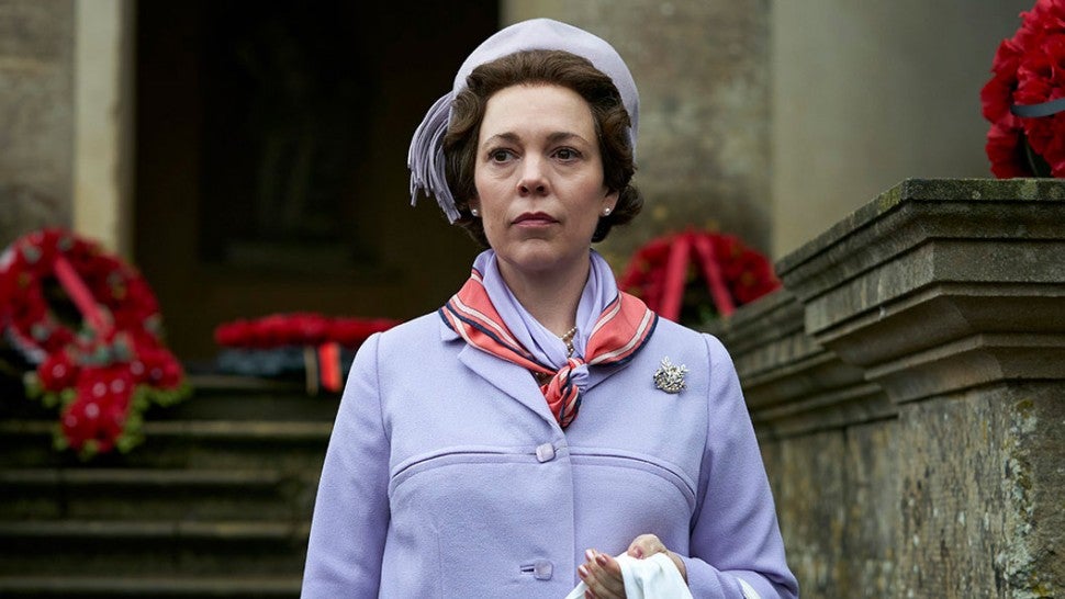 Olivia Colman as Queen Elizabeth II on The Crown