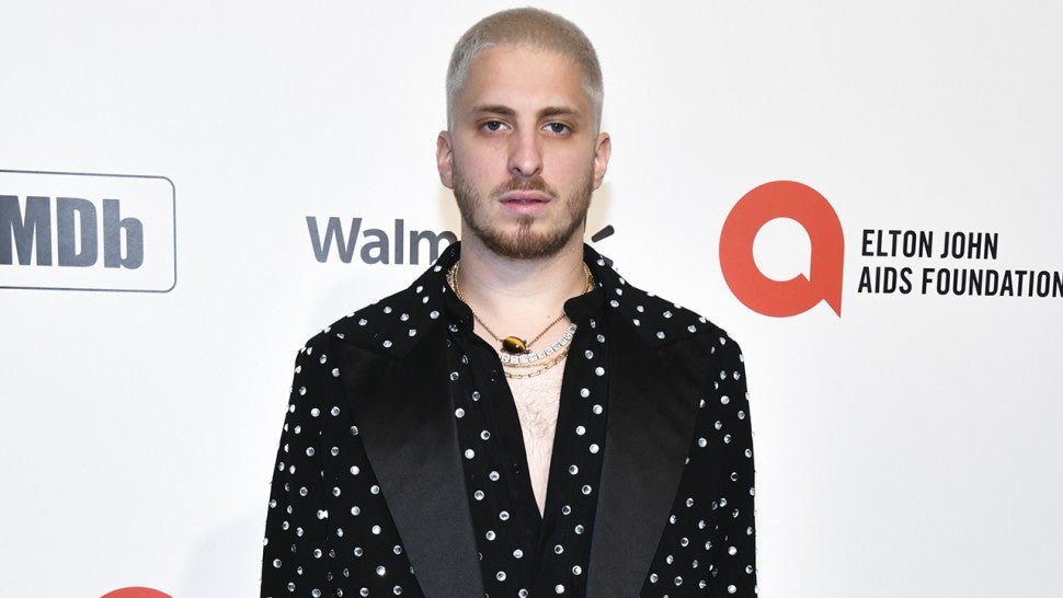 Andrew Watt attends the 28th Annual Elton John AIDS Foundation Academy Awards Viewing Party Sponsored By IMDb And Neuro Drinks on February 09, 2020 in West Hollywood, California.