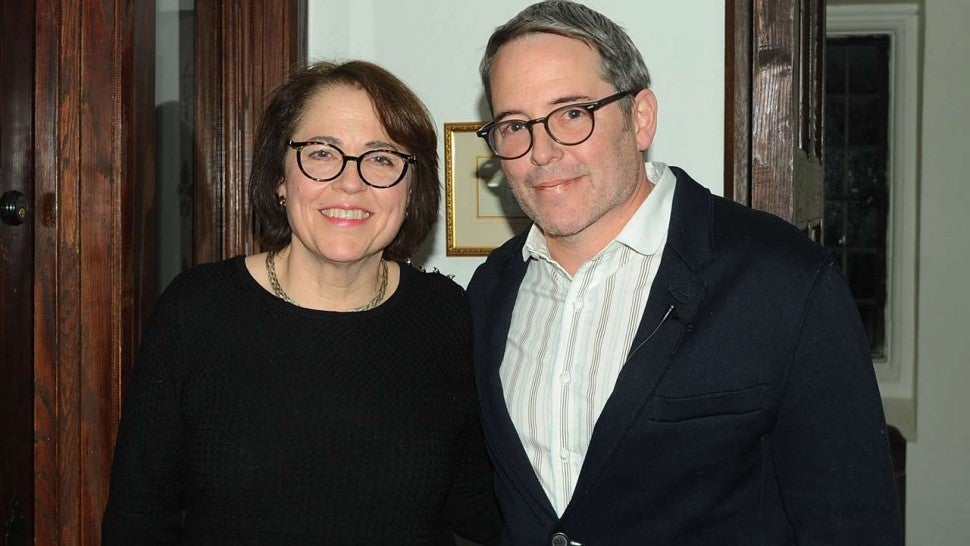 Matthew Broderick and sister Janet Broderick