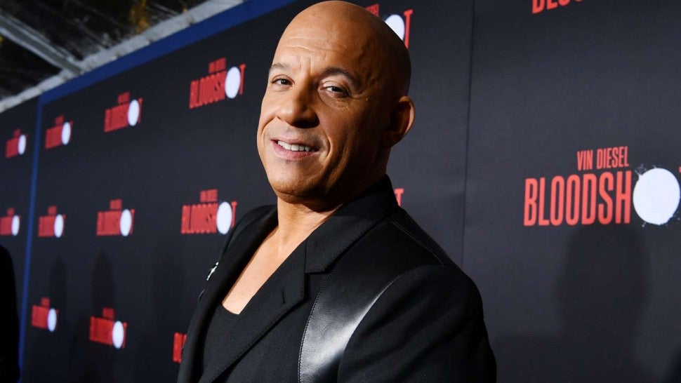 Vin Diesel at 'Bloodshot' premiere in Westwood on Mar. 10, 2020.