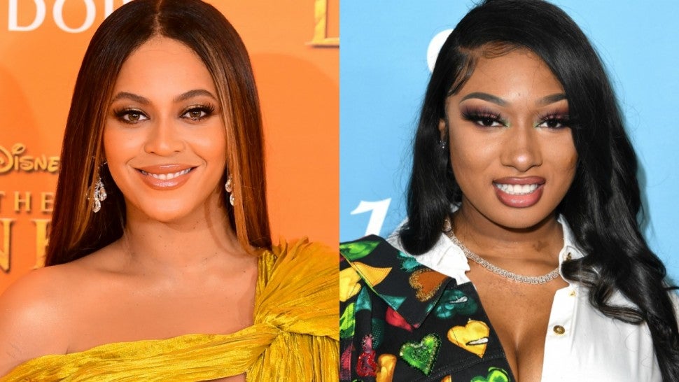 Beyonce and Megan Thee Stallion