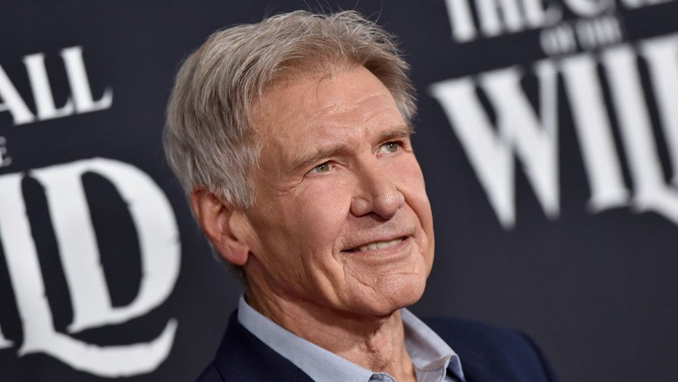 Harrison Ford at the Premiere of The Call of the Wild in feb 2020