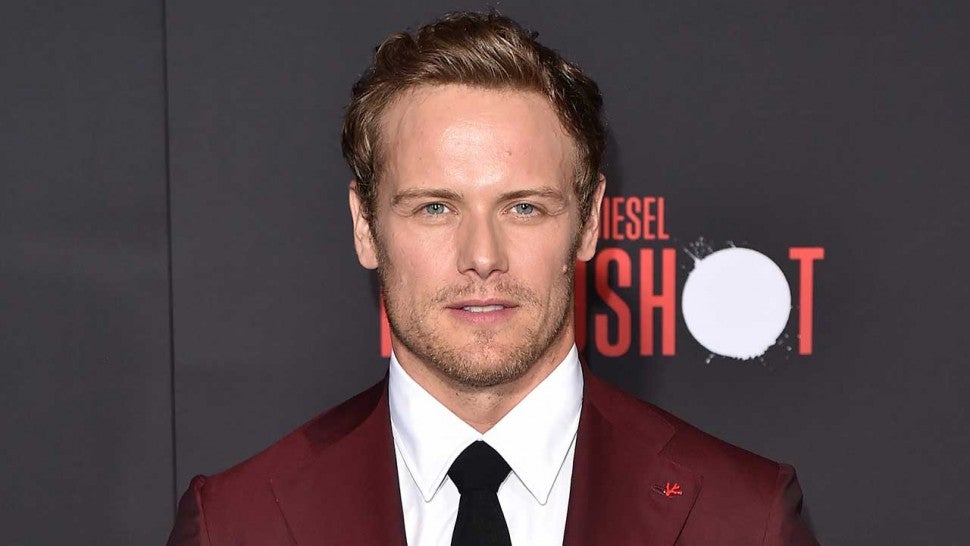 Outlander Cast Supports Sam Heughan After He Gets Candid About Online Abuse Entertainment Tonight