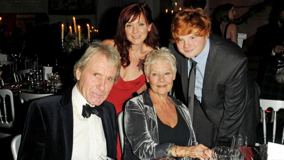 Judi Dench and family