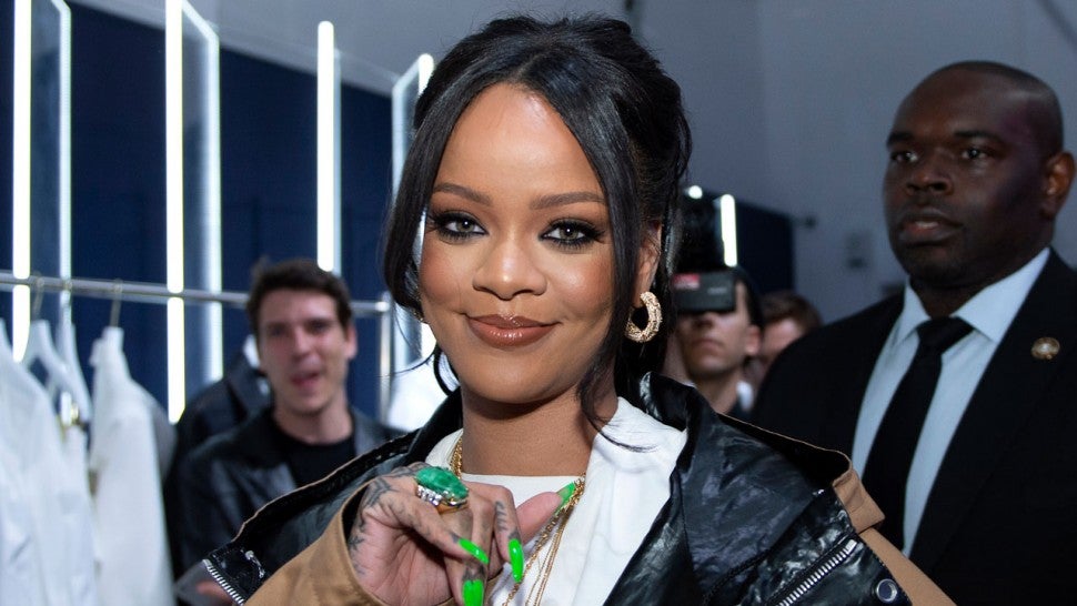 Rihanna at the Fenty Exclusive Preview in paris in may 2019