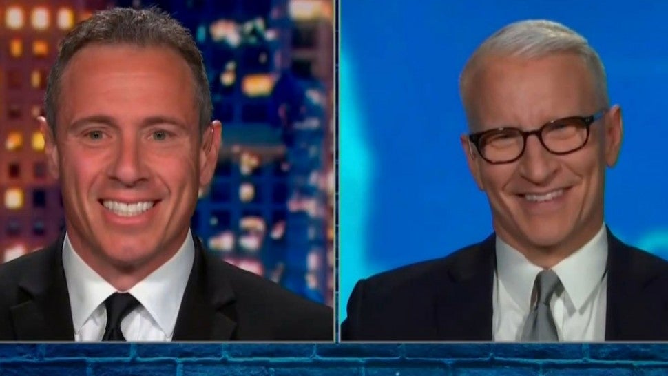 Chris Cuomo and Anderson Cooper 
