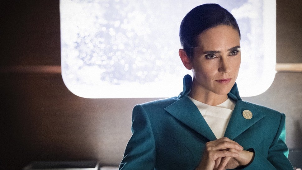Snowpiercer Premiere Jennifer Connelly On That Revelation About Melanie Cavill Exclusive Entertainment Tonight