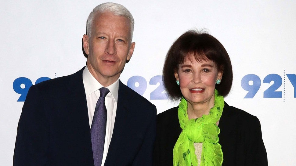 Anderson Cooper and Gloria Vanderbilt