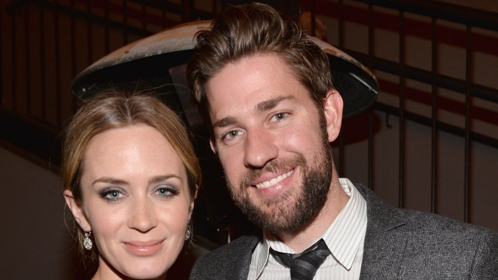 Emily Blunt and John Krasinski at the after party for the premiere of Cinedigm's "Arthur Newman"