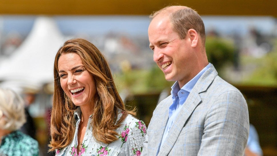 Kate Middleton and Prince William in wales