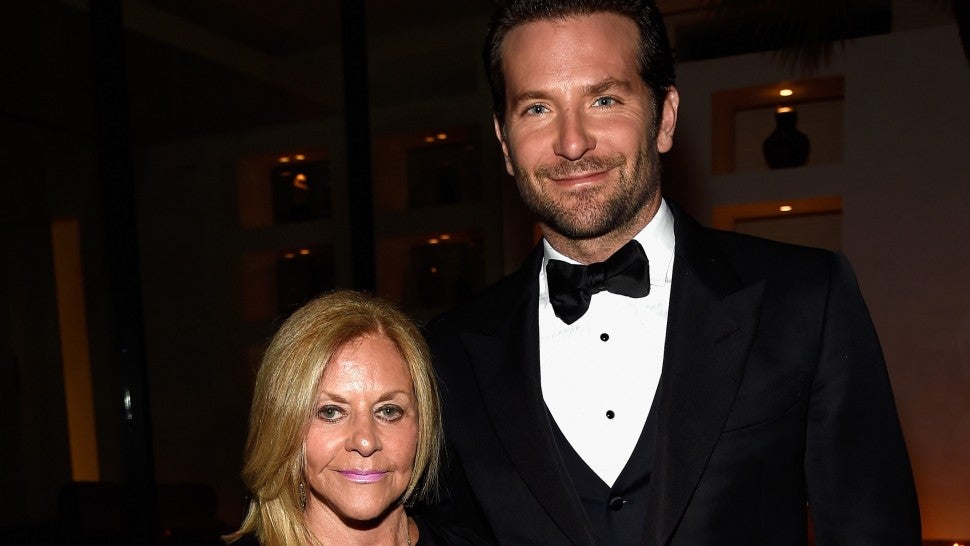 Gloria Campano (L) and actor Bradley Cooper attend the launch of the Parker Institute for Cancer Immunotherapy, an unprecedented collaboration between the country's leading immunologists and cancer centers on April 13, 2016 in Los Angeles, California.