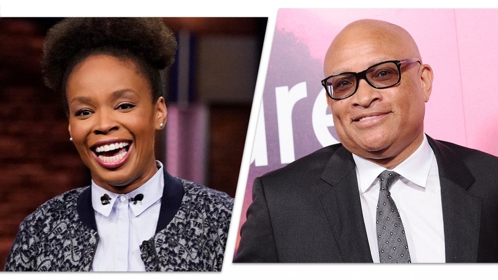 Amber Ruffin and Larry Wilmore