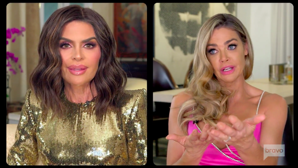 Lisa Rinna and Denise Richards go head to head on 'The Real Housewives of Beverly Hills' season 10 reunion.