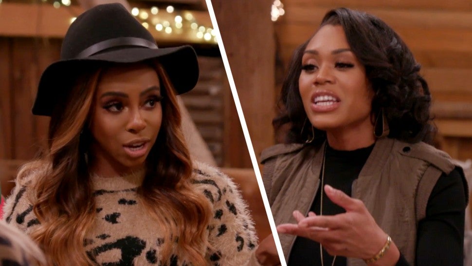 Candiace Dillard Bassett and Monique Samuel's face off on 'The Real Housewives of Potomac.'