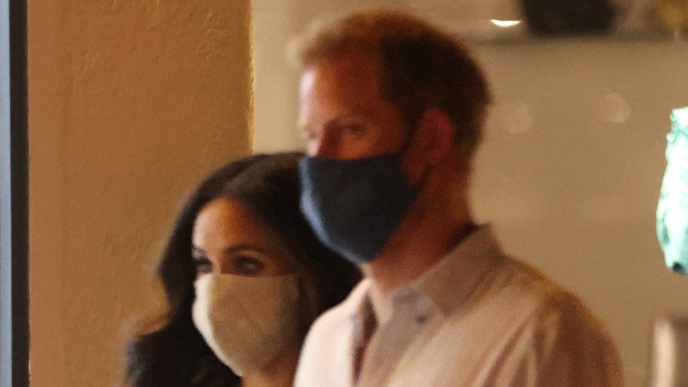 Prince Harry And Meghan Markle Have Double Date With Pregnant Katharine Mcphee And David Foster Entertainment Tonight