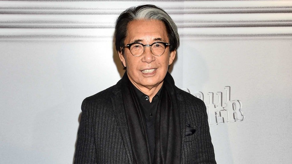  Kenzo Takada attends the Jean-Paul Gaultier Haute Couture Spring/Summer 2020 show as part of Paris Fashion Week at Theatre Du Chatelet on January 22, 2020 in Paris, France.