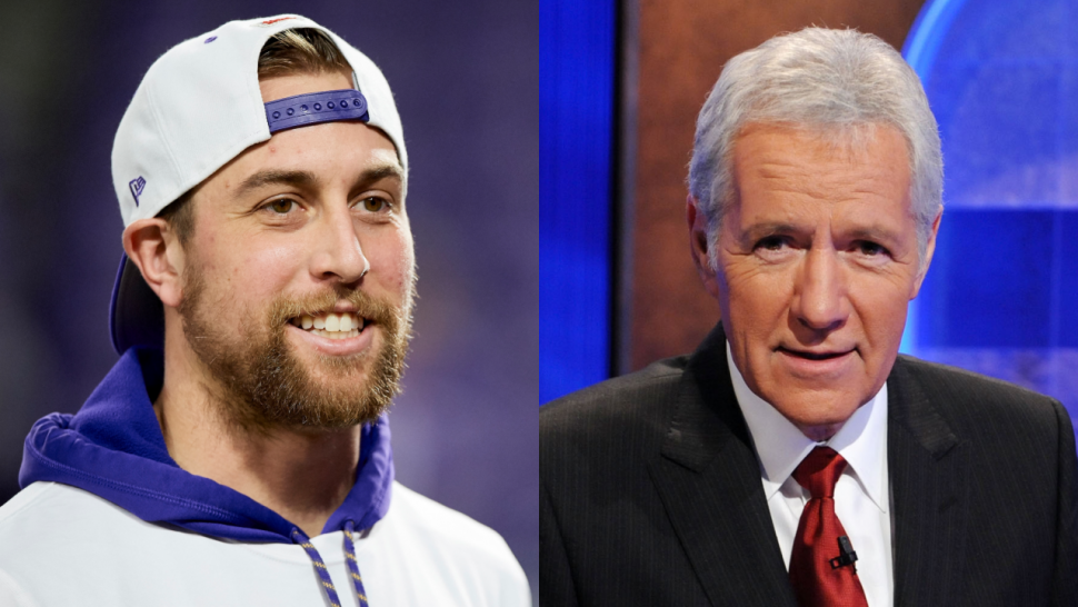 Adam Thielen Honors Late Alex Trebek on His Monday Night ...