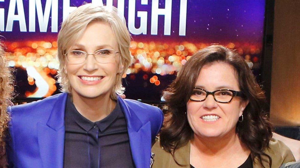 Jane Lynch and Rosie O'Donnell