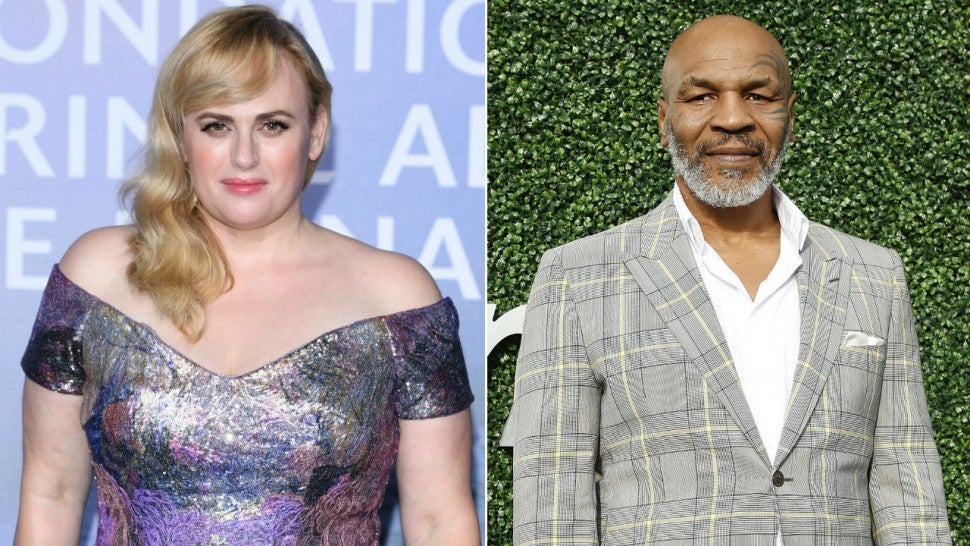 Rebel Wilson and Mike Tyson