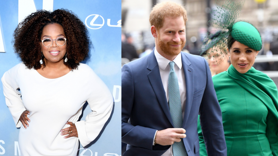 Celebs React To Meghan Markle And Prince Harry S Bombshell Oprah Winfrey Interview Entertainment Tonight