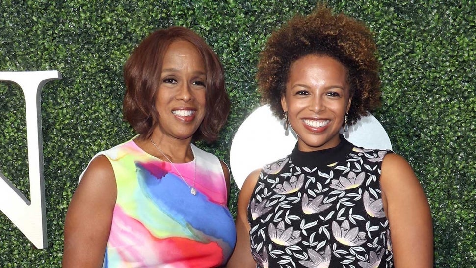 Gayle King and Kirby Bumpus