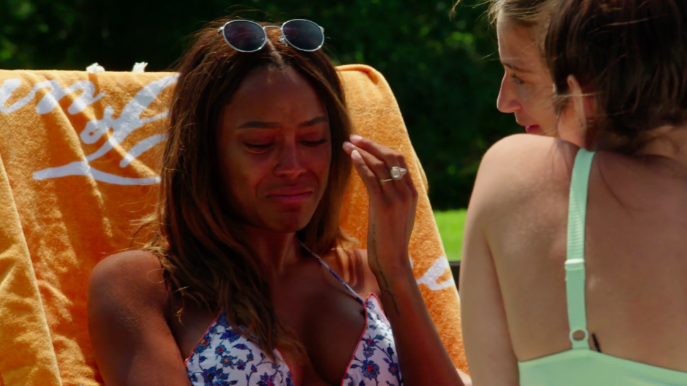 Ciara Miller tears up on Bravo's 'Summer House.'