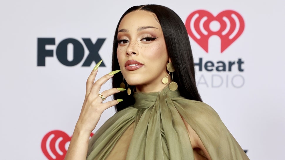 Doja Cat attends the 2021 iHeartRadio Music Awards at The Dolby Theatre in Los Angeles, California, which was broadcast live on FOX on May 27, 2021.